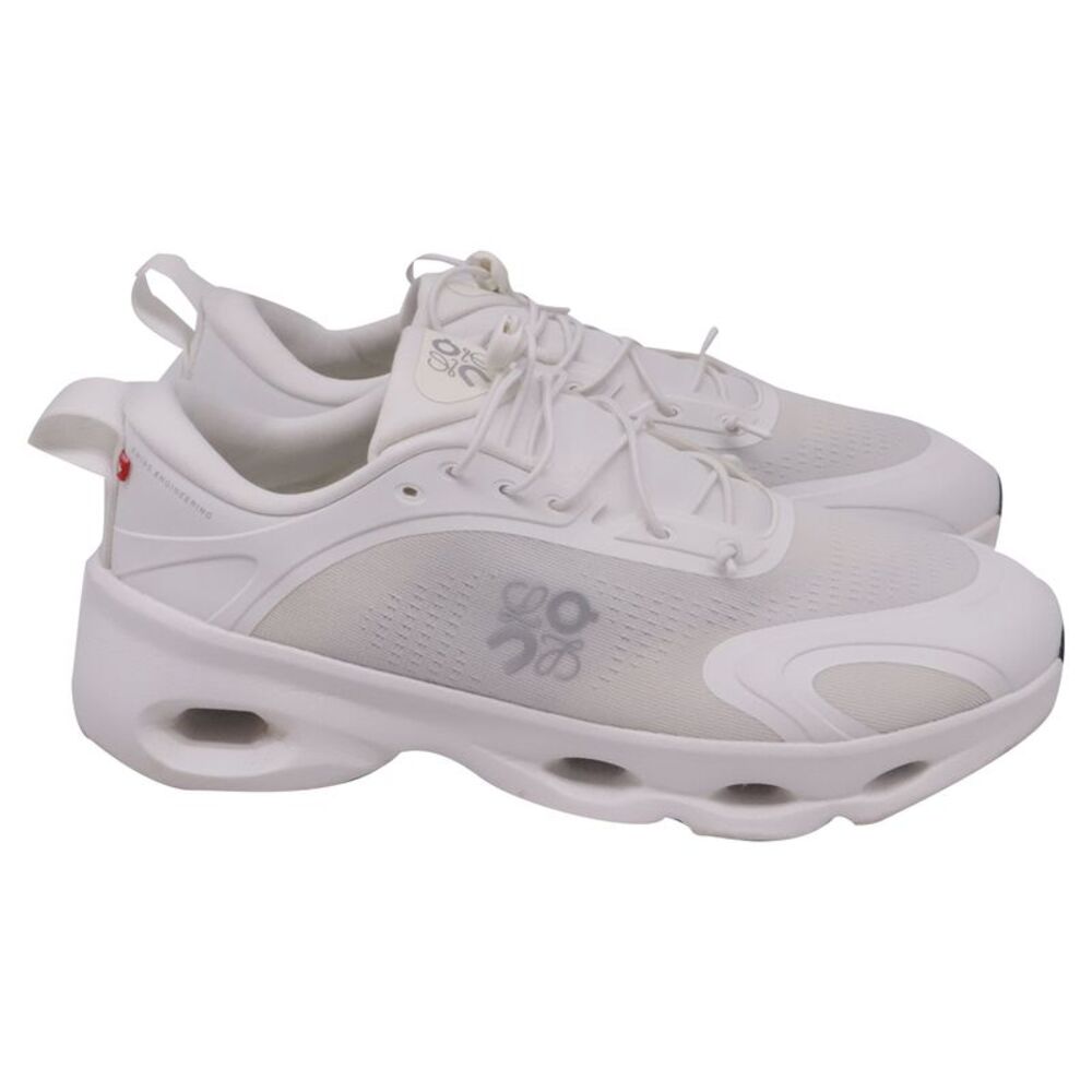 On x Loewe Cloudsolo Sneakers in White Polyester
